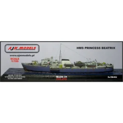 Maquette Bateau Navire De Troupes Du HMS Princess Beatrix Commando