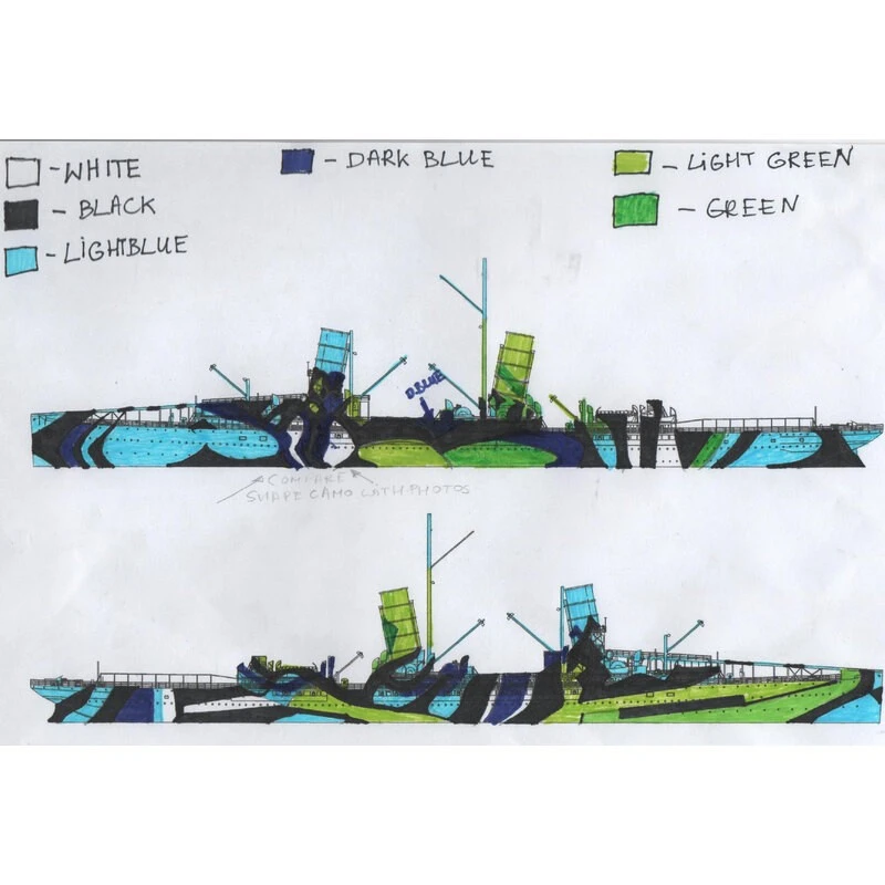 Maquette Bateau HMS Campania Première Guerre Mondiale 5 Maquette Bateau HMS Campania Première Guerre Mondiale – Image 3