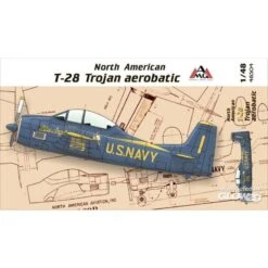 Maquette Avion Voltige Aérienne Nord-américaine T-28 Trojan