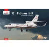 Maquette Avion Dassault Falcon 50 Avec Ailettes -Modèles Jouets Magasin amodel amu72307 dassault falcon 50 avec ailettes