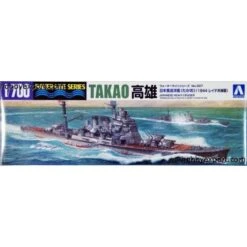 Aoshima Maquette Bateau Takao 1944 Golfe De Leyte