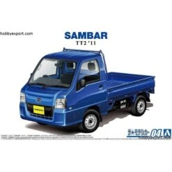 Aoshima Maquette SUBARU TT2 Sambar WR BLEU LIMITED 2011