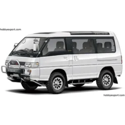 Aoshima Maquette Mitsubishi P35w Delica Star Wagon 1991