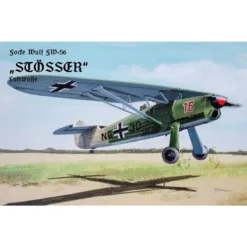 Maquette Avion Focke-Wulf Fw-56 Stosser 'Luftwaffe' Avec Des Gravures De Eduard