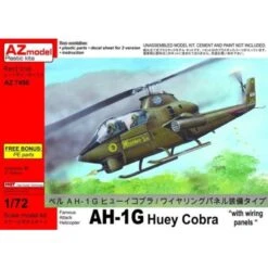 Bell AH-1G Huey Cobra W/wiring Panels (with Etched Parts) Decals United States Army X 3