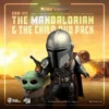 Star Wars The Mandalorian Figurines Egg Attack Action The Mandalorian & The Child 7 - 17 Cm