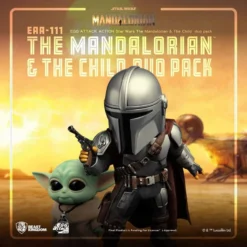 Star Wars The Mandalorian Figurines Egg Attack Action The Mandalorian & The Child 7 - 17 Cm