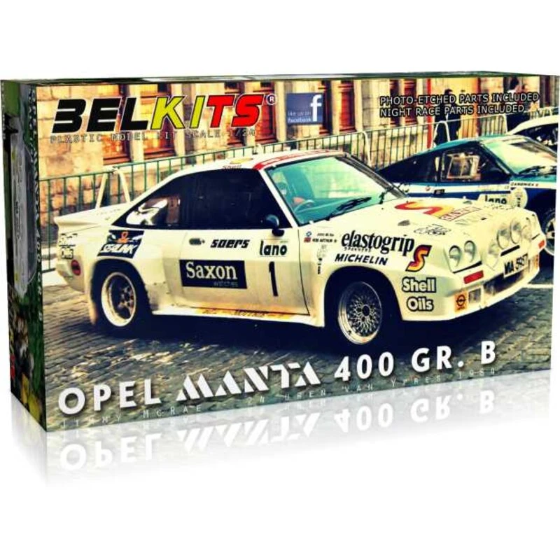 Maquette Opel Manta 400 GR. B Jimmy McRae 24 Uren Van Ypres 3 Maquette Opel Manta 400 GR. B Jimmy McRae 24 Uren Van Ypres