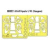Eduard Boeing AH 64D Apache (pour Maquettes Hasegawa) (fait à Partir De Bande Jaune De Kabuki Japonais) -Modèles Jouets Magasin eduard edex022 boeing ah 64d apache pour maquettes hasegawa fait a