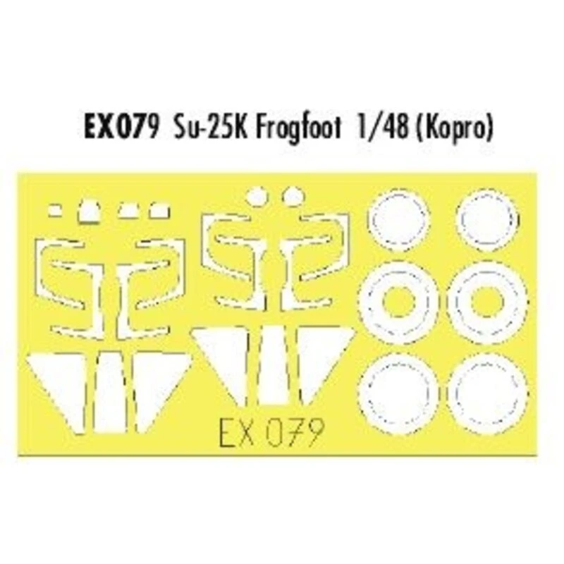 Eduard Verrière Et Roues De Sukhoi SU-25K Frogfoot Etc (pour Kopro/KP Et Maquettes OEZ) (fait à Partir De Bande Jaune De Kabuki Japonai 3 Eduard Verrière Et Roues De Sukhoi SU-25K Frogfoot Etc (pour Kopro/KP Et Maquettes OEZ) (fait à Partir De Bande Jaune De Kabuki Japonai