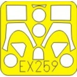 Eduard Supermarine Spitfire Mk. Vc (pour Classic Airframe MPM Et Maquettes Special Hobby) (fait à Partir De Bande Jaune De Kabuki Japon