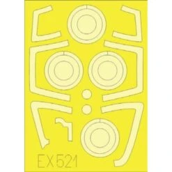 Eduard Sukhoi Su-33 Flanker Mer (conçu Pour être Utilisé Avec Les Kits Kinetic Model)