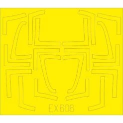 Eduard McDonnell-Douglas F / A-18B / D TFace (conçu Pour être Utilisé Avec Les Kits De Modèle Cinétique)