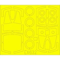 Eduard McDonnell F-101B Voodoo T Face (designed To Be Used With Kitty Hawk Model Kits)