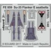 Eduard Ceintures De Sécurité Sukhoi Su-35 Flanker E ACIER 1/48 (conçus Pour être Utilisés Avec Les Kits Kitty Hawk) -Modèles Jouets Magasin eduard edfe859 ceintures de securite sukhoi su 35 flanker e acier 1 48