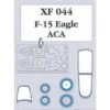 Eduard Verrière Et Roues De McDonnell Douglas F-15C Eagle (pour Maquettes Academy) -Modèles Jouets Magasin eduard edxf044 verriere et roues de mcdonnell douglas f 15c eagle pou