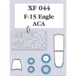 Eduard Verrière Et Roues De McDonnell Douglas F-15C Eagle (pour Maquettes Academy)