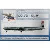 Maquette Avion Douglas DC-7. Décalques KLM -Modèles Jouets Magasin f rsin frp4002 douglas dc 7 decalques klm