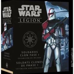 Fantasy Flight Games Extension Et Figurine Pour Jeux De Figurines/Figurines Pour Jeu De Figurines Star Wars Légion : Soldats Clones De Phase I Upgrade -Modèles Jouets Magasin fantasy flight games ffswl55 star wars legion soldats clones de phas 1