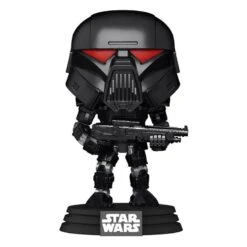 FUNKO Figurines Pop Star Wars The Mandalorian POP! TV Vinyl Figurine Dark Trooper 9 Cm