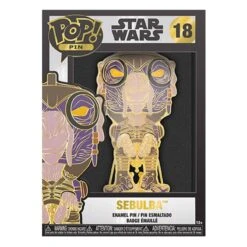 FUNKO Star Wars POP! Pin Pin's émaillé Sebulba 10 Cm -Modèles Jouets Magasin funko fkstpp0021 star wars pop pin pin s emaille sebulba 10 cm 2