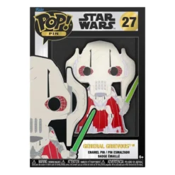 FUNKO Star Wars POP! Pin Pin's émaillés General Grievous 10 Cm -Modèles Jouets Magasin funko fkstpp0038 star wars pop pin pin s emailles general grievous 10 2