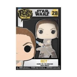 FUNKO Star Wars POP! Pin Pin's émaillé Rey 10 Cm -Modèles Jouets Magasin funko fkstpp0063 star wars pop pin pin s emaille rey 10 cm 2