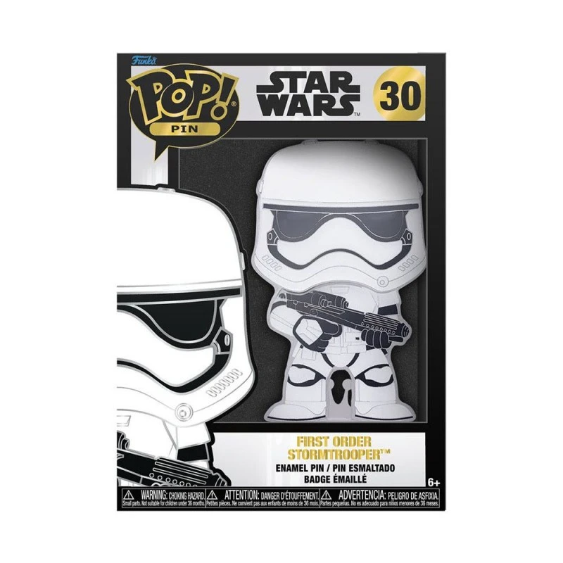 FUNKO Star Wars POP! Pin Pin's émaillé Stormtrooper 10 Cm 4 FUNKO Star Wars POP! Pin Pin's émaillé Stormtrooper 10 Cm – Image 2