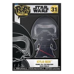 FUNKO Star Wars POP! Pin Pin's émaillé Kylo Ren 10 Cm -Modèles Jouets Magasin funko fkstpp0068 star wars pop pin pin s emaille kylo ren 10 cm 2
