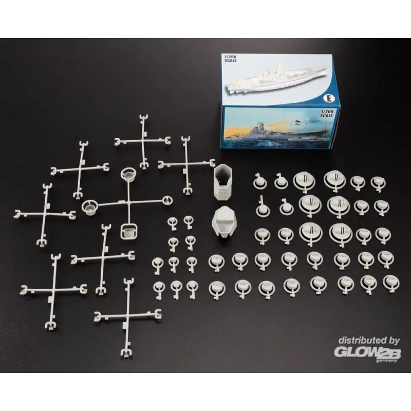 Maquette Bateau Cuirassé YAMATO PREMIUM 12 Maquette Bateau Cuirassé YAMATO PREMIUM – Image 10