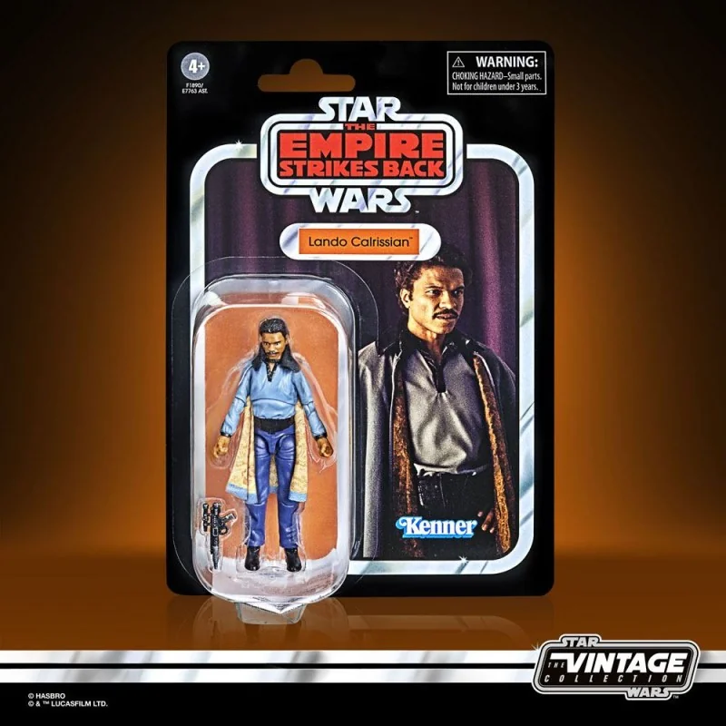 Hasbro Figurine Articulée Star Wars Episode V Vintage Collection Figurine 2021 Lando Calrissian 10 Cm 4 Hasbro Figurine Articulée Star Wars Episode V Vintage Collection Figurine 2021 Lando Calrissian 10 Cm – Image 2