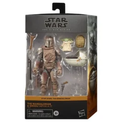 Hasbro Star Wars The Mandalorian Black Series Figurine 2021 The Mandalorian & Grogu (Arvala-7) 15 Cm -Modèles Jouets Magasin hasbro hasf2882 star wars the mandalorian black series figurine 2021 t 2