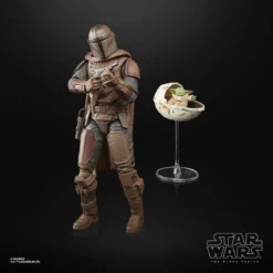 Hasbro Star Wars The Mandalorian Black Series Figurine 2021 The Mandalorian & Grogu (Arvala-7) 15 Cm -Modèles Jouets Magasin hasbro hasf2882 star wars the mandalorian black series figurine 2021 t 4