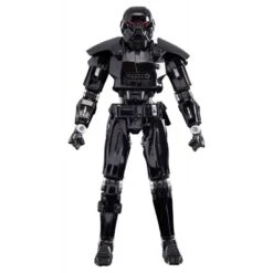 Hasbro Figurine Articulée Star Wars: The Mandalorian Black Series Figurine Deluxe 2022 Dark Trooper 15 Cm -Modèles Jouets Magasin hasbro hasf4066 star wars the mandalorian black series figurine delux 10