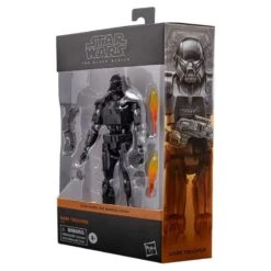Hasbro Figurine Articulée Star Wars: The Mandalorian Black Series Figurine Deluxe 2022 Dark Trooper 15 Cm -Modèles Jouets Magasin hasbro hasf4066 star wars the mandalorian black series figurine delux 12