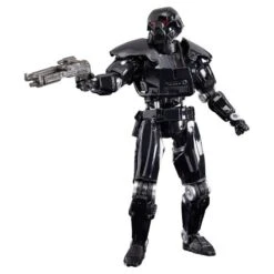 Hasbro Figurine Articulée Star Wars: The Mandalorian Black Series Figurine Deluxe 2022 Dark Trooper 15 Cm -Modèles Jouets Magasin hasbro hasf4066 star wars the mandalorian black series figurine delux 13