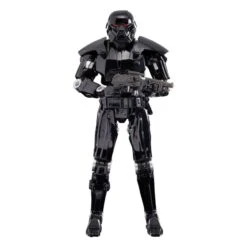 Hasbro Figurine Articulée Star Wars: The Mandalorian Black Series Figurine Deluxe 2022 Dark Trooper 15 Cm