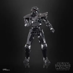 Hasbro Figurine Articulée Star Wars: The Mandalorian Black Series Figurine Deluxe 2022 Dark Trooper 15 Cm -Modèles Jouets Magasin hasbro hasf4066 star wars the mandalorian black series figurine delux 3