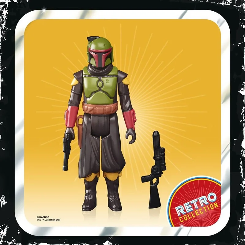 Hasbro Figurine Articulée Star Wars The Mandalorian Retro Collection Figurine 2022 Boba Fett (Morak) 10 Cm 4 Hasbro Figurine Articulée Star Wars The Mandalorian Retro Collection Figurine 2022 Boba Fett (Morak) 10 Cm – Image 2