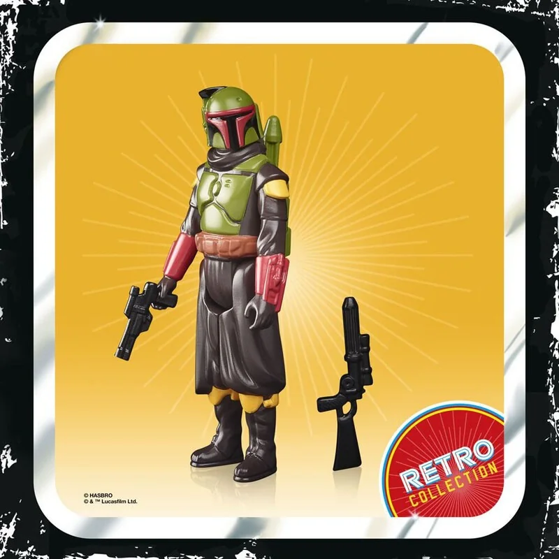 Hasbro Figurine Articulée Star Wars The Mandalorian Retro Collection Figurine 2022 Boba Fett (Morak) 10 Cm 5 Hasbro Figurine Articulée Star Wars The Mandalorian Retro Collection Figurine 2022 Boba Fett (Morak) 10 Cm – Image 3