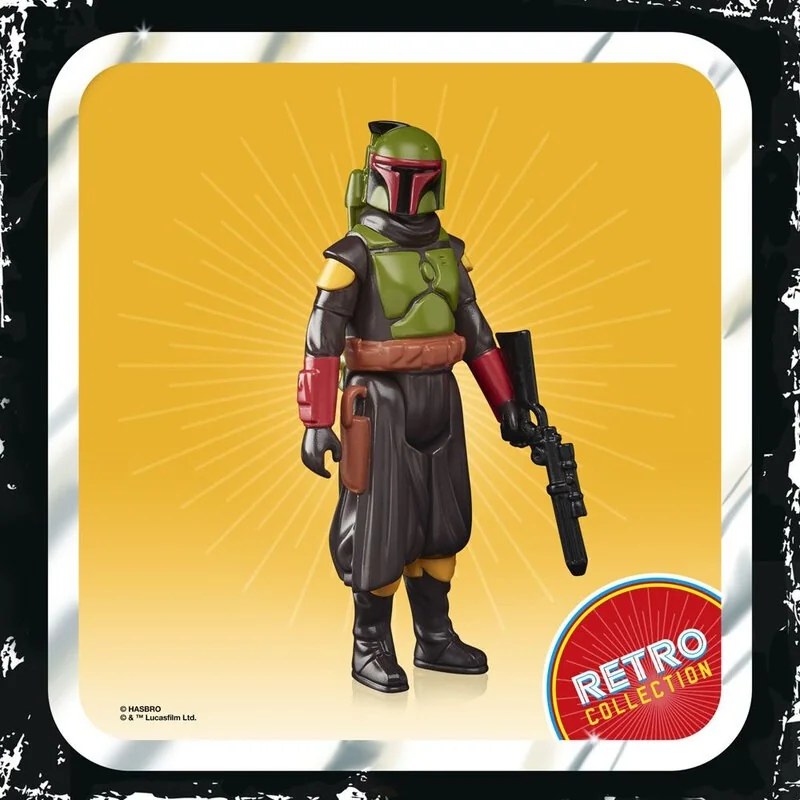 Hasbro Figurine Articulée Star Wars The Mandalorian Retro Collection Figurine 2022 Boba Fett (Morak) 10 Cm 6 Hasbro Figurine Articulée Star Wars The Mandalorian Retro Collection Figurine 2022 Boba Fett (Morak) 10 Cm – Image 4