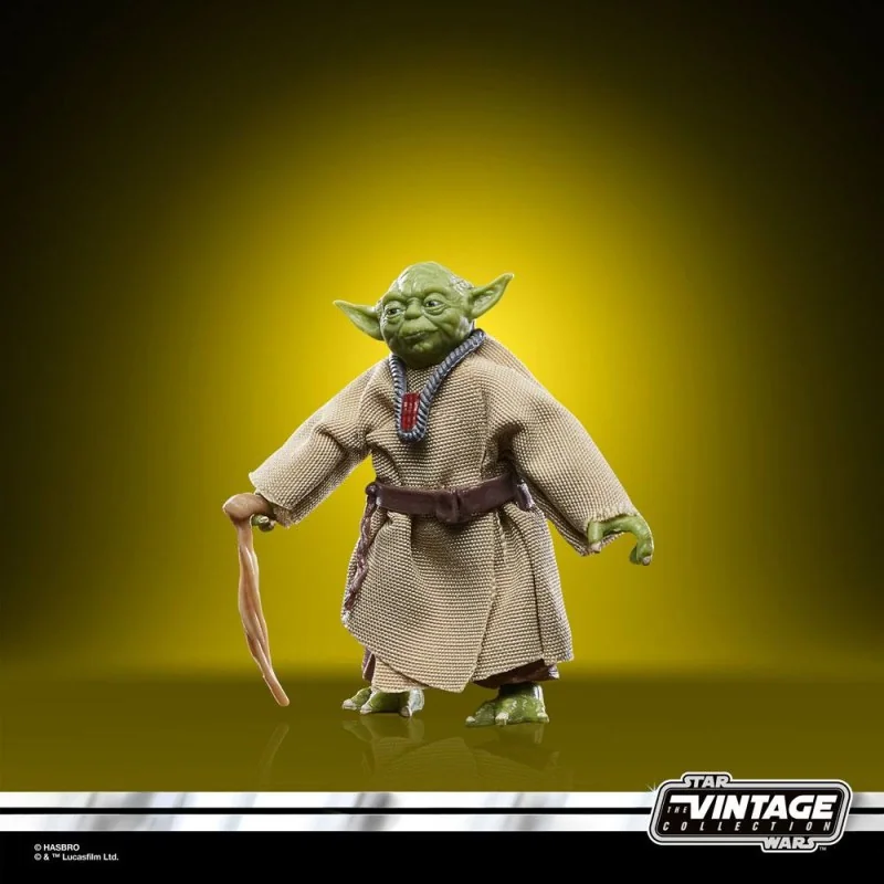 Hasbro Figurine Articulée Star Wars Episode V Vintage Collection Figurine 2022 Yoda (Dagobah) 10 Cm 5 Hasbro Figurine Articulée Star Wars Episode V Vintage Collection Figurine 2022 Yoda (Dagobah) 10 Cm – Image 3