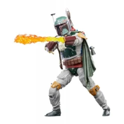 Hasbro Figurine Articulée Star Wars Episode VI 40th Anniversary Black Series Figurine Deluxe Boba Fett 15 Cm -Modèles Jouets Magasin hasbro hasf6855 star wars episode vi 40th anniversary black series fig 3