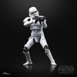 Hasbro Figurine Articulée Star Wars Episode VI 40th Anniversary Black Series Figurine Stormtrooper 15 Cm -Modèles Jouets Magasin hasbro hasf7079 star wars episode vi 40th anniversary black series fig 2