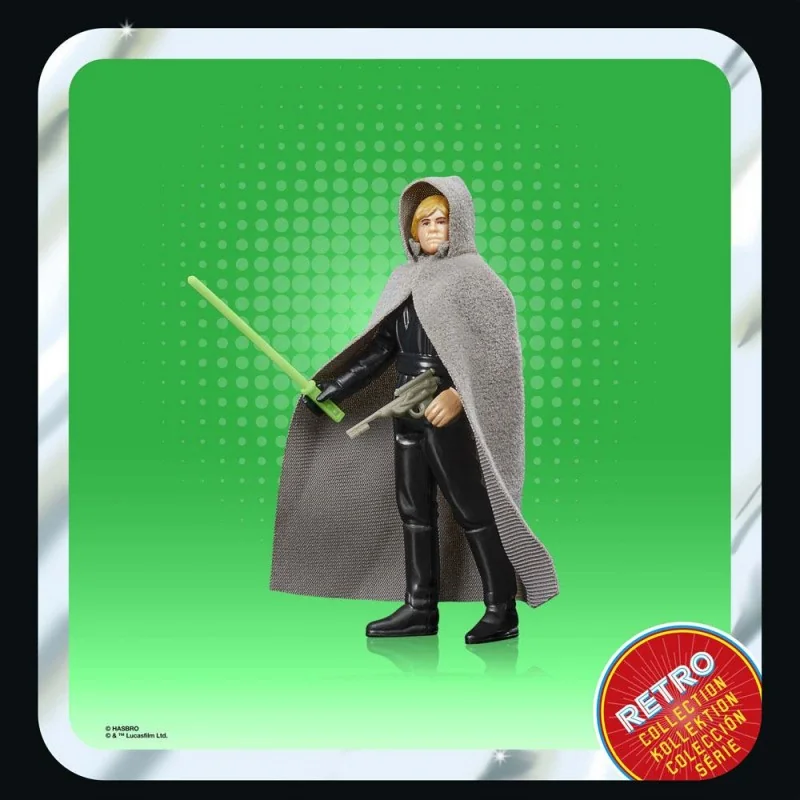 Hasbro Figurine Articulée Star Wars Episode VI Retro Collection Figurine Luke Skywalker (Jedi Knight) 10 Cm 4 Hasbro Figurine Articulée Star Wars Episode VI Retro Collection Figurine Luke Skywalker (Jedi Knight) 10 Cm – Image 2