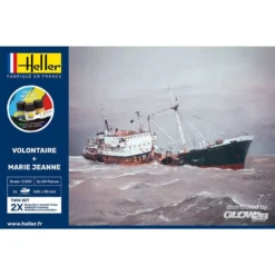 Heller Maquette Bateau STARTER KIT (Kit De Démarrage) VOLONTAIRE + MARIE JEANNE Twinset -Modèles Jouets Magasin heller 1000556040 starter kit kit de demarrage volontaire marie je 2