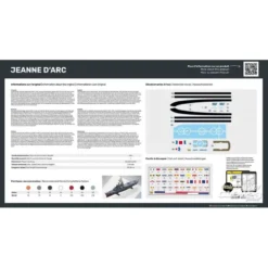 Heller Maquette Bateau STARTER KIT (Kit De Démarrage) Jeanne D'Arc -Modèles Jouets Magasin heller 1000570340 starter kit kit de demarrage jeanne d arc 3