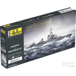 Heller Maquette Bateau Marceau + Destroyer Z31 TWINSET