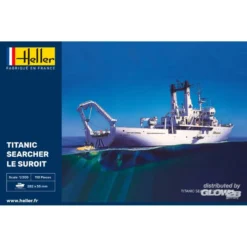 Heller Maquette Bateau STARTER KIT (Kit De Démarrage) Titanic Searcher Le Suroit -Modèles Jouets Magasin heller he80615 starter kit kit de demarrage titanic searcher le suro 2