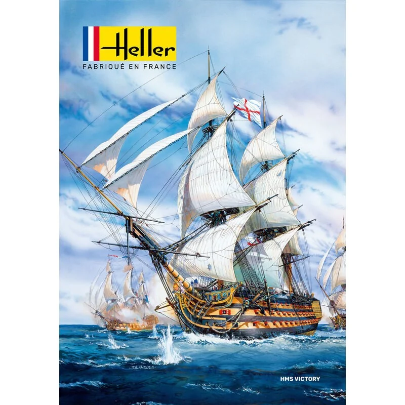 Heller Maquette Bateau 1:100 HMS Victory 8 Heller Maquette Bateau 1:100 HMS Victory – Image 6